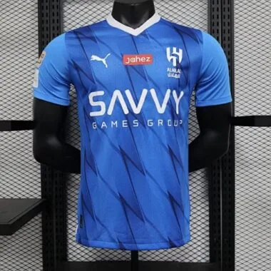 23-24 Al-Hilal home Player Version size S-XXL Soccer Jersey