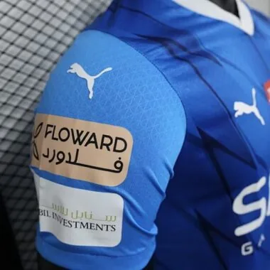 23-24 Al-Hilal home Player Version size S-XXL Soccer Jersey
