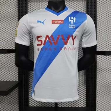 23-24 Al-Hilal away Player Version size S-XXL Soccer Jersey