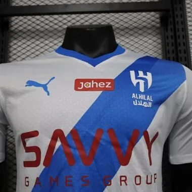 23-24 Al-Hilal away Player Version size S-XXL Soccer Jersey