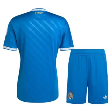 25-26 Real Madrid Third Away Kit Jersey+Shorts Cheap Football Jersey Wholesale Yupoo