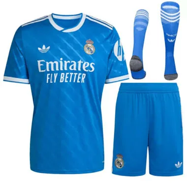 25-26 Real Madrid Third Away Full Kit Cheap Football Jersey Wholesale Yupoo