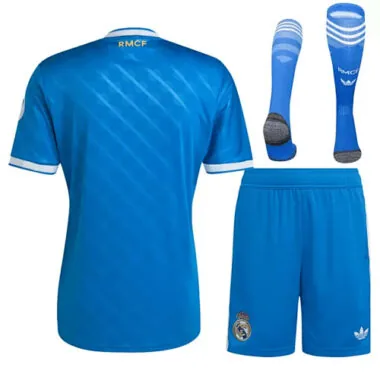 25-26 Real Madrid Third Away Full Kit Cheap Football Jersey Wholesale Yupoo
