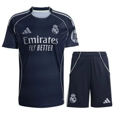 25-26 Real Madrid Away Kit Jersey+Shorts Cheap Football Jersey Wholesale Yupoo