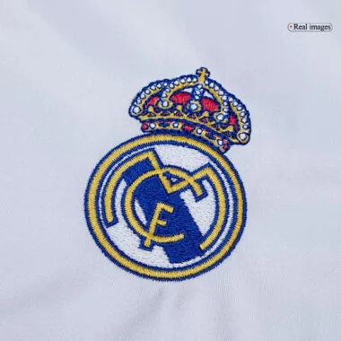 25-26 Kids Real Madrid Home Kids Full Kit Cheap Football Jersey Wholesale Yupoo