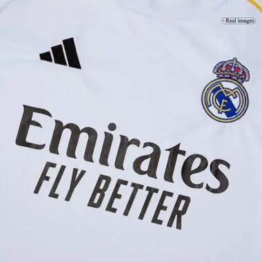 25-26 Kids Real Madrid Home Kids Full Kit Cheap Football Jersey Wholesale Yupoo