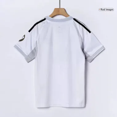 25-26 Kids Real Madrid Home Kids Full Kit Cheap Football Jersey Wholesale Yupoo