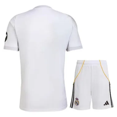 25-26 Real Madrid Home Kit Jersey+Shorts Cheap Football Jersey Wholesale Yupoo