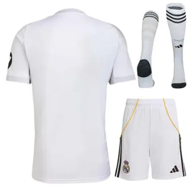 25-26 Real Madrid Home Full Kit Cheap Football Jersey Wholesale Yupoo