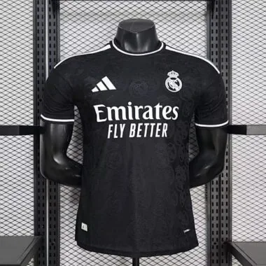 26-27 Player Real Madrid Black Special Edition Kit Cheap Football Jersey Wholesale Yupoo