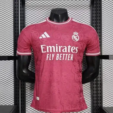 26-27 Player Real Madrid Red Special Edition Kit Cheap Football Jersey Wholesale Yupoo