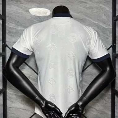 25-26 Player Real Madrid White Polo Special Edition Kit Cheap Football Jersey Wholesale Yupoo