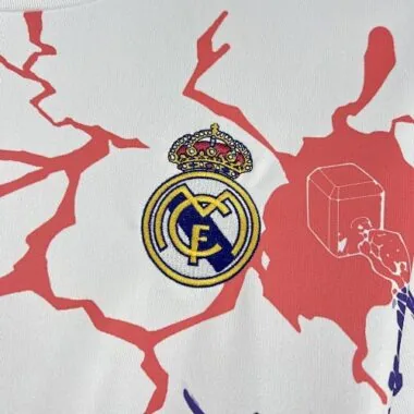 25-26 Real Madrid Pre-Match Marvel Kit Cheap Football Jersey Wholesale Yupoo