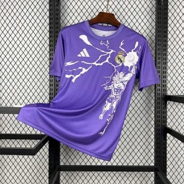 25-26 Real Madrid Pre-Match Marvel Kit Cheap Football Jersey Wholesale Yupoo