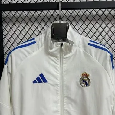 25-26 Real Madrid Windbreaker Jacket Kit S-3XL Cheap Football Jersey Wholesale Yupoo