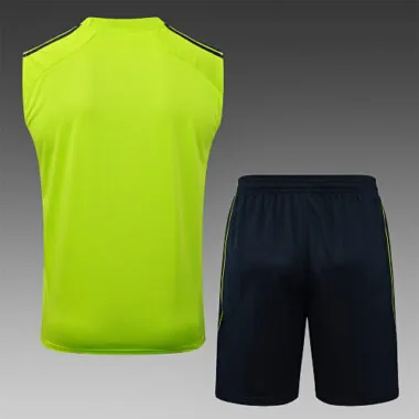 25-26 Real Madrid Sleeveless Training Kits Tracksuits Cheap Football Jersey Wholesale Yupoo