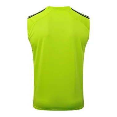 25-26 Real Madrid Sleeveless Training Kits Tracksuits Cheap Football Jersey Wholesale Yupoo
