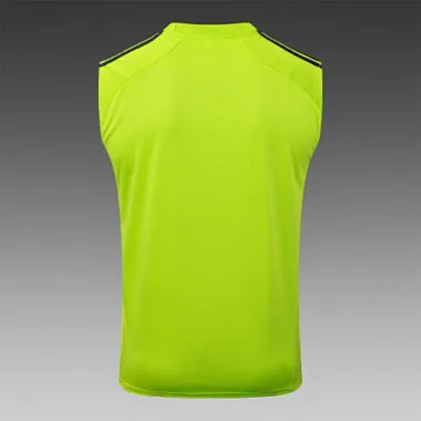 25-26 Real Madrid Sleeveless Training Kits Tracksuits Cheap Football Jersey Wholesale Yupoo