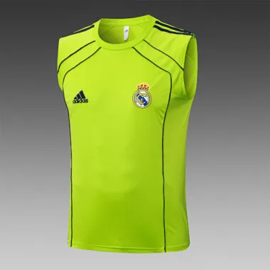 25-26 Real Madrid Sleeveless Training Kits Tracksuits Cheap Football Jersey Wholesale Yupoo