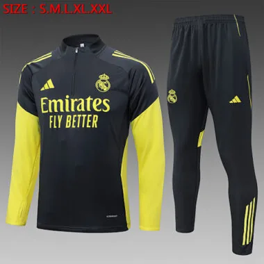 25-26 Real Madrid Training Kits Tracksuits Sweatshirt Cheap Jersey Wholesale Yupoo