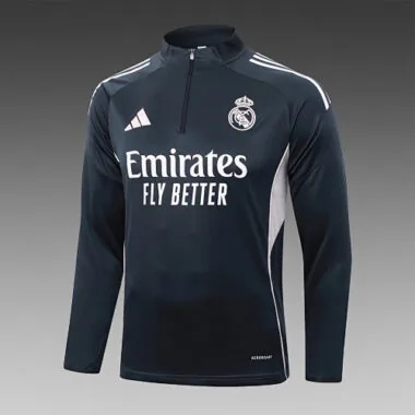25-26 Real Madrid Training Kits Tracksuits Sweatshirt Cheap Jersey Wholesale Yupoo
