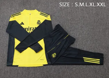 25-26 Real Madrid Training Kits Tracksuits Sweatshirt Cheap Jersey Wholesale Yupoo
