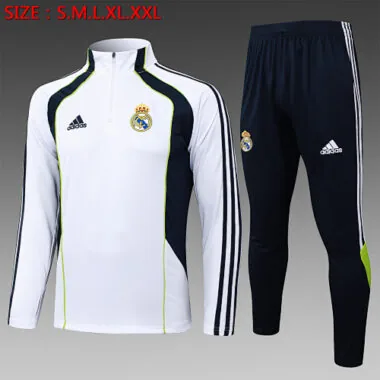 25-26 Real Madrid Training Kits Tracksuits Sweatshirt Cheap Jersey Wholesale Yupoo