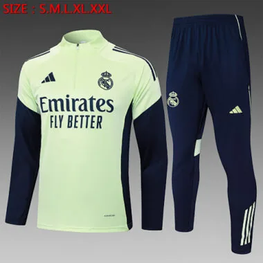 25-26 Real Madrid Training Kits Tracksuits Sweatshirt Cheap Jersey Wholesale Yupoo