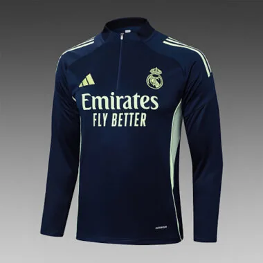 25-26 Real Madrid Training Kits Tracksuits Sweatshirt Cheap Jersey Wholesale Yupoo