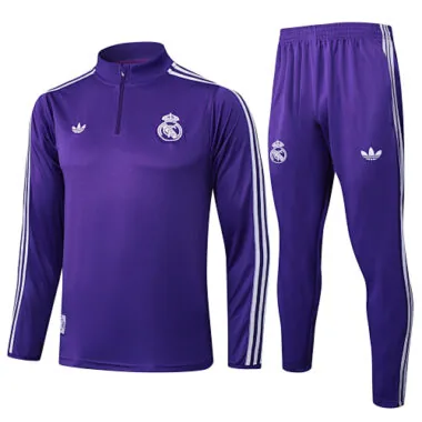 25-26 Real Madrid Training Kits Tracksuits Sweatshirt Cheap Jersey Wholesale Yupoo