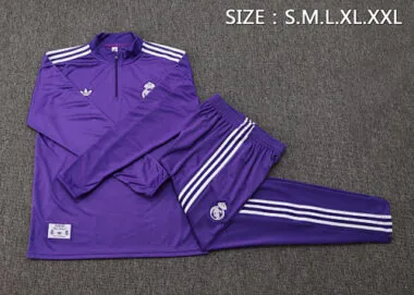 25-26 Real Madrid Training Kits Tracksuits Sweatshirt Cheap Jersey Wholesale Yupoo