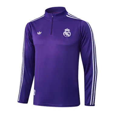 25-26 Real Madrid Training Kits Tracksuits Sweatshirt Cheap Jersey Wholesale Yupoo