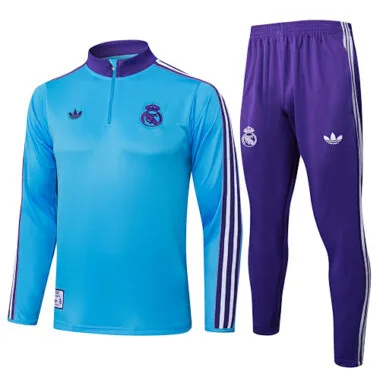 25-26 Real Madrid Training Kits Tracksuits Sweatshirt Cheap Jersey Wholesale Yupoo