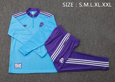 25-26 Real Madrid Training Kits Tracksuits Sweatshirt Cheap Jersey Wholesale Yupoo