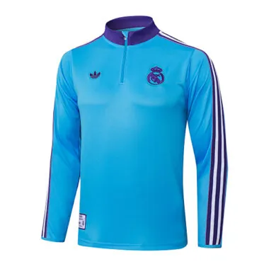 25-26 Real Madrid Training Kits Tracksuits Sweatshirt Cheap Jersey Wholesale Yupoo