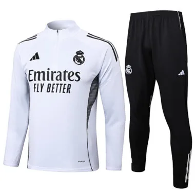 25-26 Real Madrid Training Kits Tracksuits Sweatshirt Cheap Jersey Wholesale Yupoo