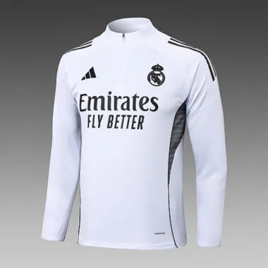 25-26 Real Madrid Training Kits Tracksuits Sweatshirt Cheap Jersey Wholesale Yupoo