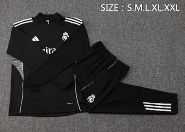 25-26 Real Madrid Training Kits Tracksuits Sweatshirt Cheap Jersey Wholesale Yupoo