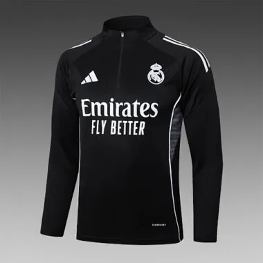 25-26 Real Madrid Training Kits Tracksuits Sweatshirt Cheap Jersey Wholesale Yupoo