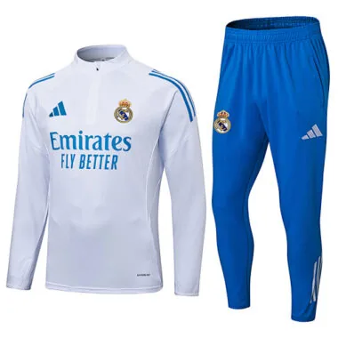 25-26 Real Madrid Training Kits Tracksuits Sweatshirt Cheap Football Jersey Wholesale Yupoo