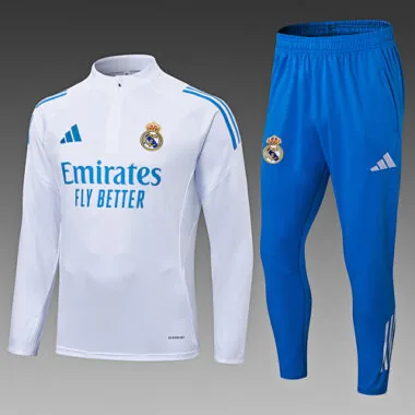 25-26 Real Madrid Training Kits Tracksuits Sweatshirt Cheap Football Jersey Wholesale Yupoo