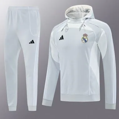 25-26 Sudaderas con capucha del Real Madrid, equipaciones de entrenamiento, chándales, chaquetas, camisetas de fútbol baratas, venta al por mayor, Yupoo
