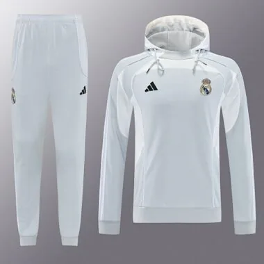 25-26 Sudaderas con capucha del Real Madrid, equipaciones de entrenamiento, chándales, chaquetas, camisetas de fútbol baratas, venta al por mayor, Yupoo