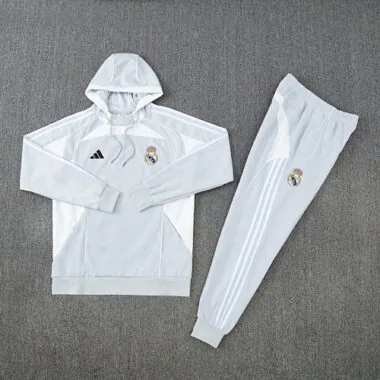 25-26 Sudaderas con capucha del Real Madrid, equipaciones de entrenamiento, chándales, chaquetas, camisetas de fútbol baratas, venta al por mayor, Yupoo