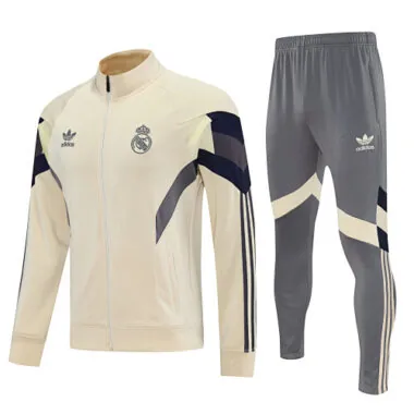 25-26 Real Madrid Training Kits Tracksuits Jacket Cheap Football Jersey Wholesale Yupoo