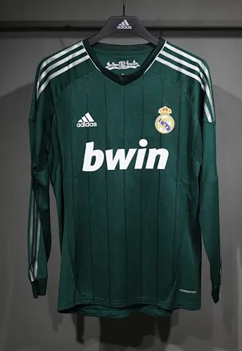 12-13 Retro Player Real Madrid Third Away Kit Long Sleeve Cheap Football Jersey Wholesale Yupoo