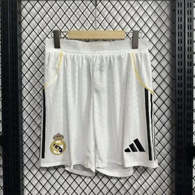 25-26 Player Shorts Real Madrid Home S-3XL Cheap Football Jersey Wholesale Yupoo