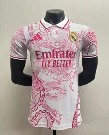 25-26 Players Real Madrid Pink Dragon Special Edition Shirt S-2XL