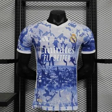 24-25 Real Madrid Blue City Special Edition Player Version Shirt