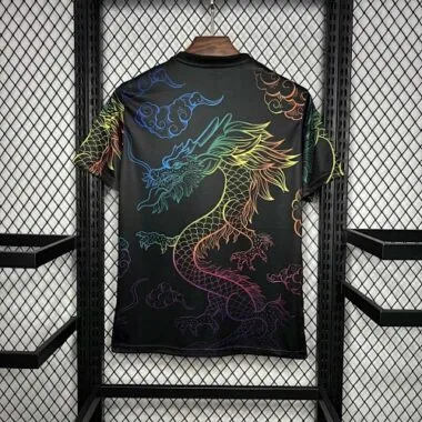 24-25 Real Madrid Rainbow Dragon Black Training Kit